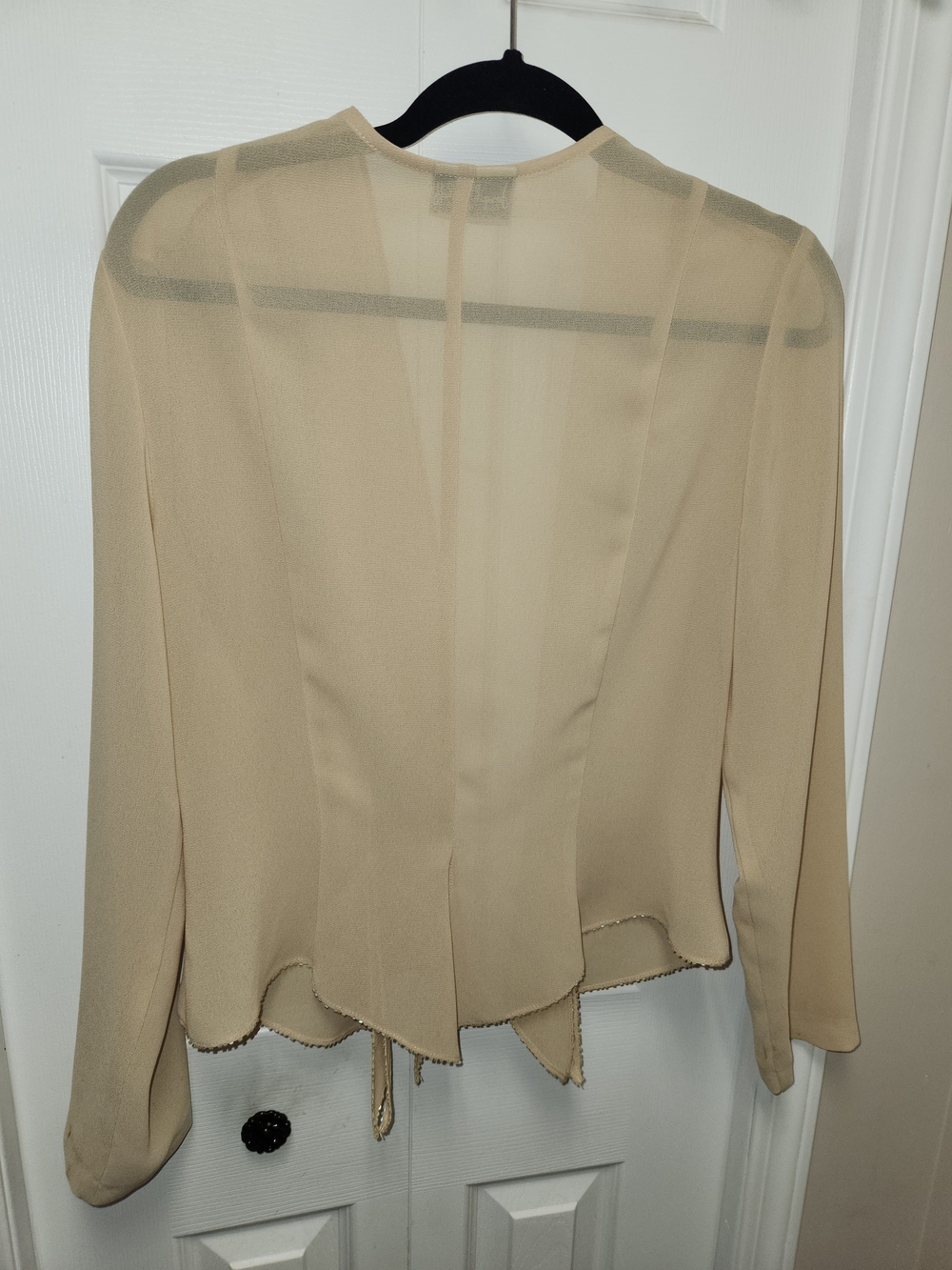 🍉Joseph Ribkoff Beige Open Front Jacket & Shell - Picture 6 of 11